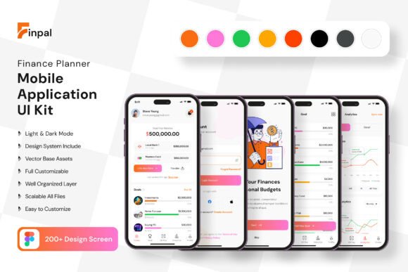 Build Smarter Finance Apps with This Comprehensive UI Kit