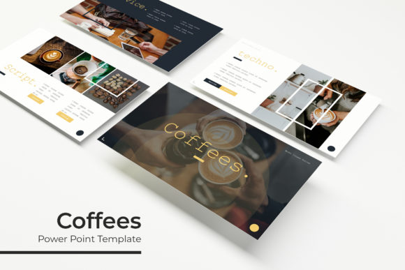Design Faster, Present Better: The Coffees PowerPoint Template
