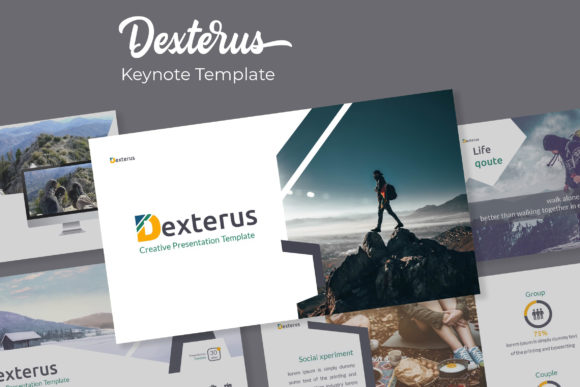 Dexterus Keynote Template: Crafting Polished, Professional Presentations