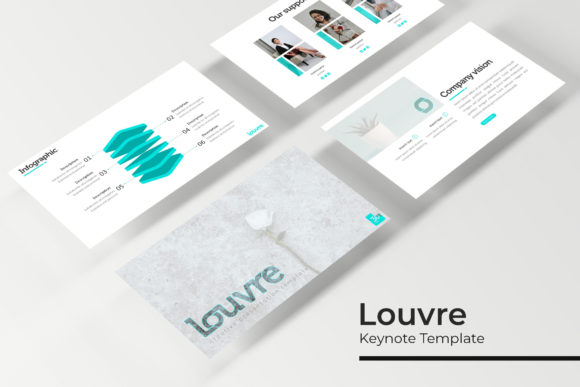 Mastering Visual Storytelling with the Louvre Keynote Template