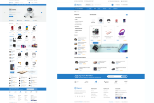 Modern Electronics ECommerce Template: A Designer's Blueprint for Success
