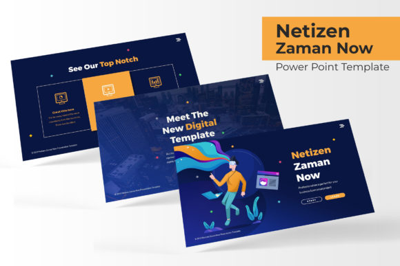Modern Presentation Design with Netizen Zaman Now Slides