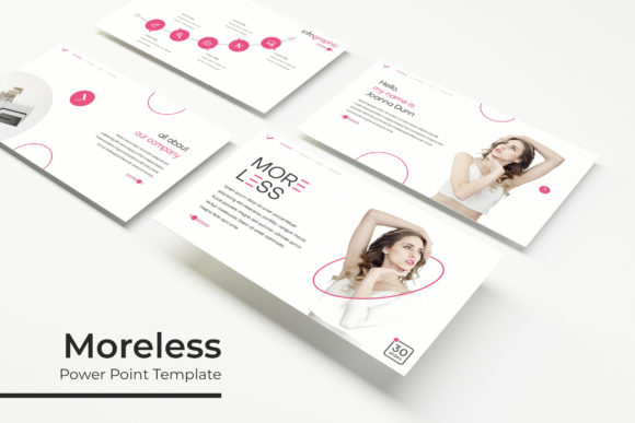 Moreless Power Point Template: Designing Impactful Slides