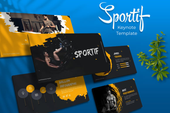 Sportif: The Keynote Template for Dynamic & Professional Presentations