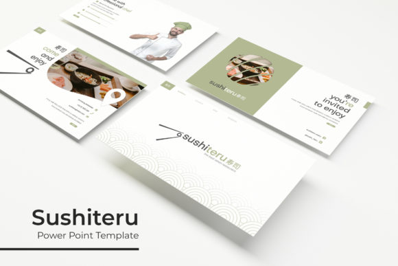 Sushiteru PowerPoint Template: A Design Asset for Your Brand