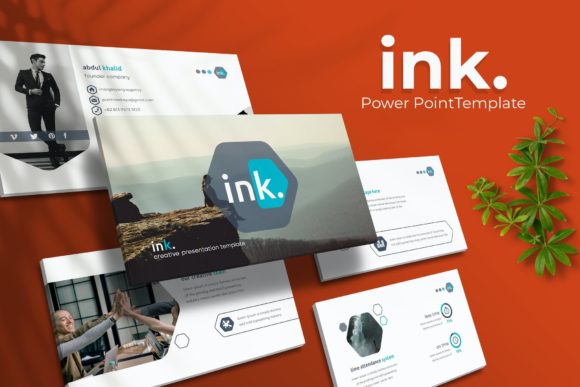 Transform Your Pitch Decks with Ink. Presentation Slides